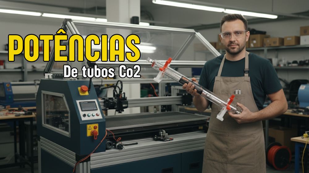 Potência de Tubo Laser CO2: Como Escolher para Corte e Gravação