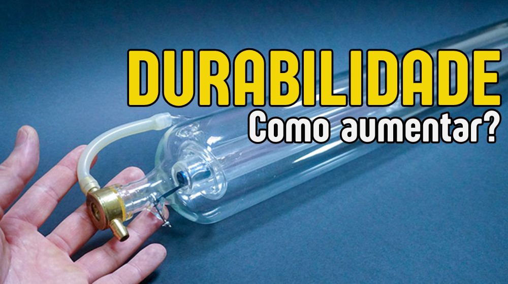 Como aumentar a durabilidade do tubo laser CO2: Guia completo para sua máquina de corte e gravação a laser CNC.
