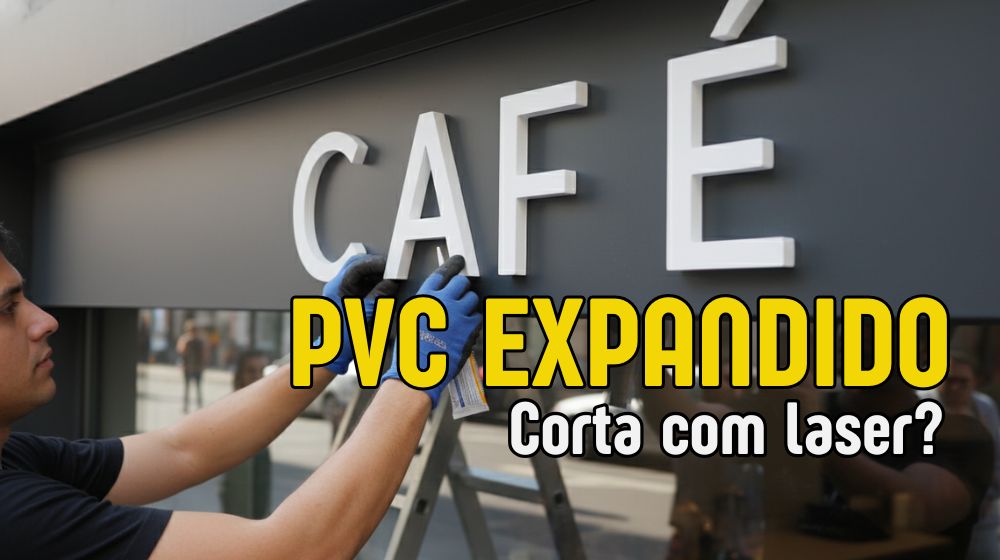 Corte a laser de PVC Expandido: Por que você deve passar longe dessa prática e usar uma Router CNC