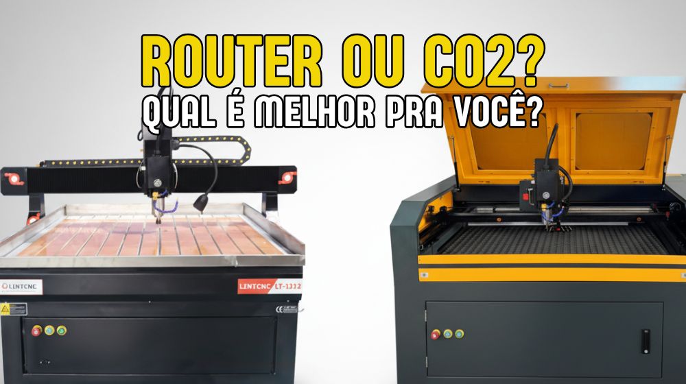 Corte a laser ou Router CNC? Entenda o que o laser não consegue fazer