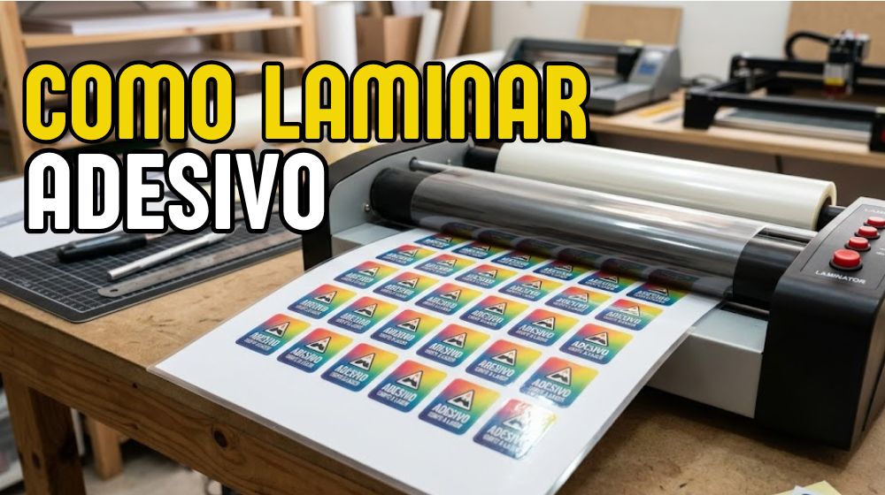 Como Laminar Adesivo para Corte a Laser: Guia Passo a Passo sem Bolhas