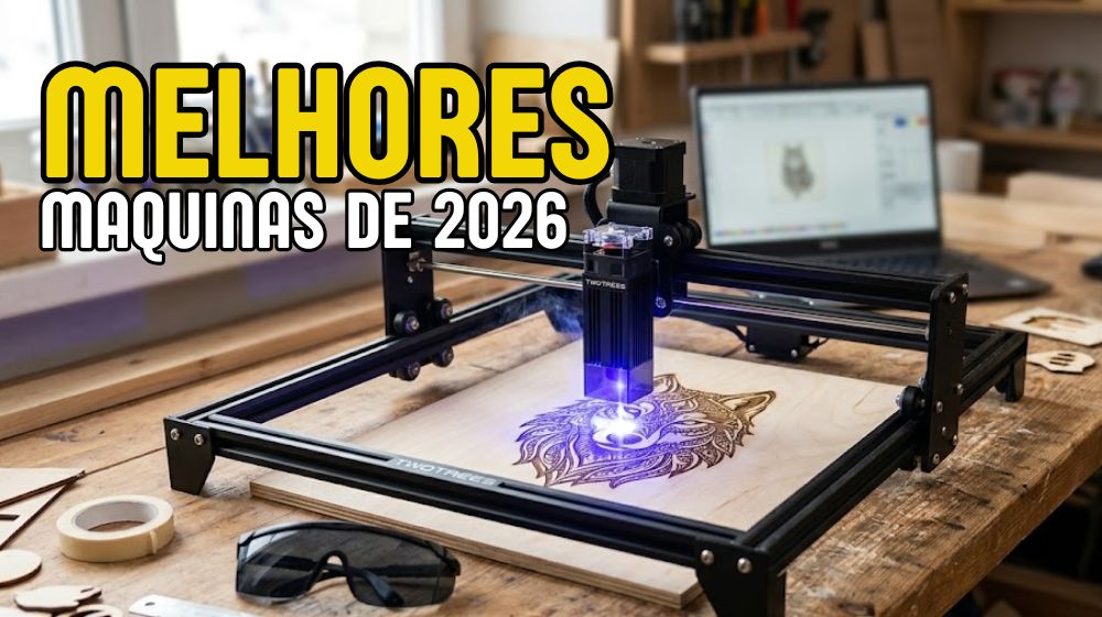 As 5 Melhores Máquinas de Corte e Gravação a Laser de Diodo em 2026