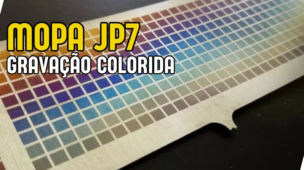 Máquina Laser Fiber MOPA: Guia Completo de Gravação Colorida em Inox