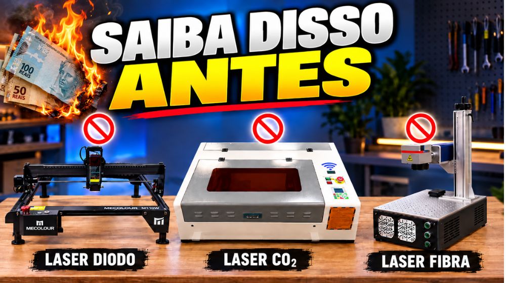 Máquina de corte e gravação a laser: o que saber antes de comprar a sua