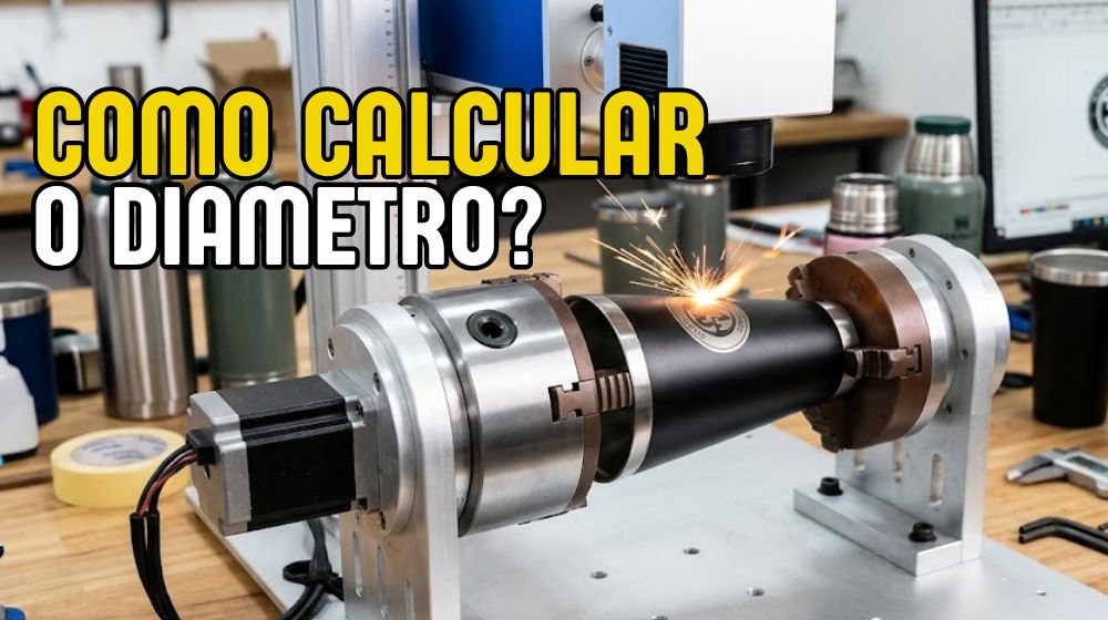 Gravação a Laser no Eixo Rotativo: Como Eliminar Deformações em Copos Cônicos