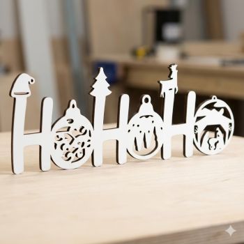 imagem do arquivo vetor para download Natal - HOHOHO