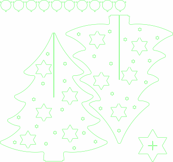 imagem do arquivo vetor para download ÁRVORE DE NATAL 3D