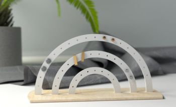 imagem do arquivo vetor para download Acessório de Brinco Arco Íris