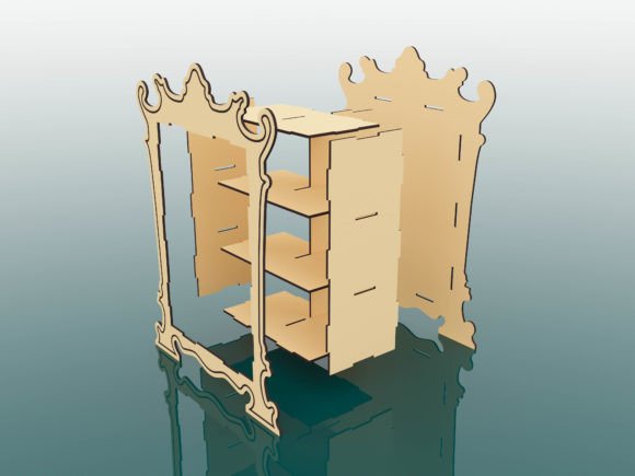 imagem do arquivo vetor para download Apoio de Exibição para Slots Decorativos