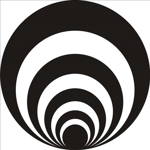 imagem do arquivo vetor para download Arte Abstrata Circular 