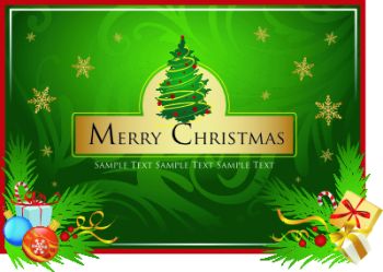 imagem do arquivo vetor para download Arte Natalina  Merry Christmas