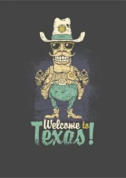 imagem do arquivo vetor para download Arte decorativa Bem-vindo ao Texas