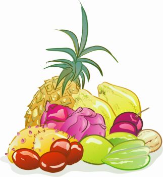 imagem do arquivo vetor para download Arte vetorial de fruta