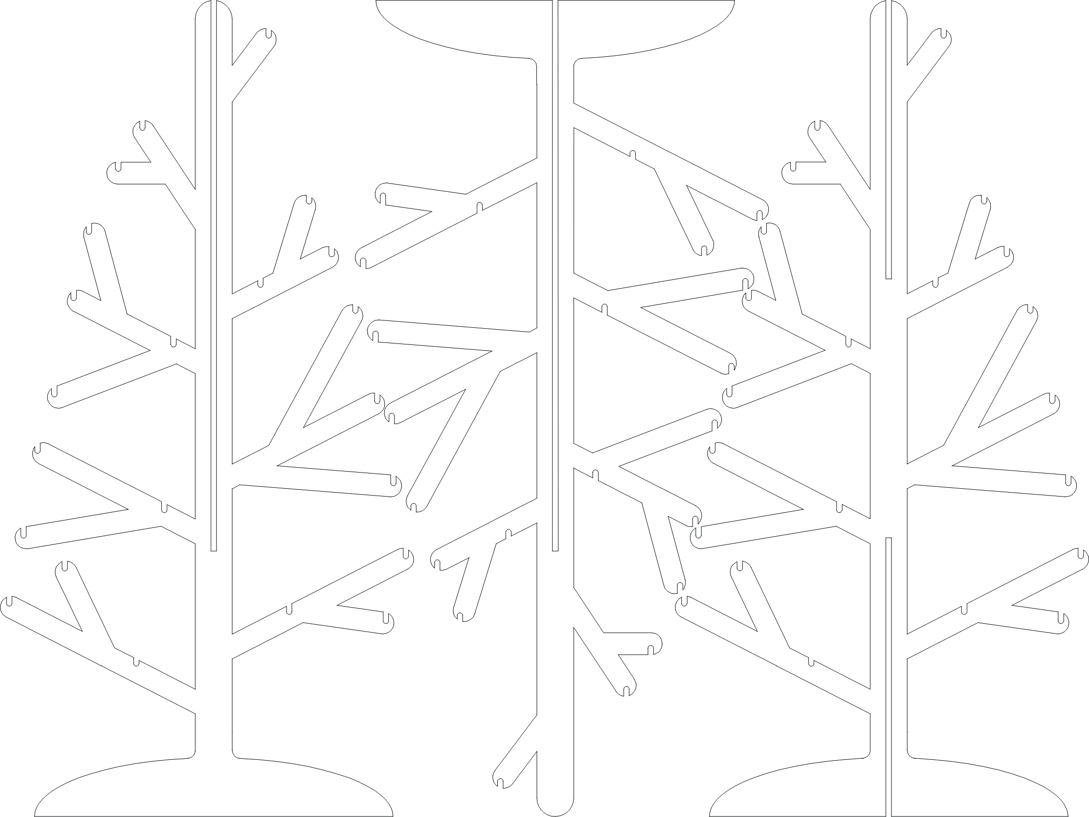 imagem do arquivo vetor para download Arvore de natal 