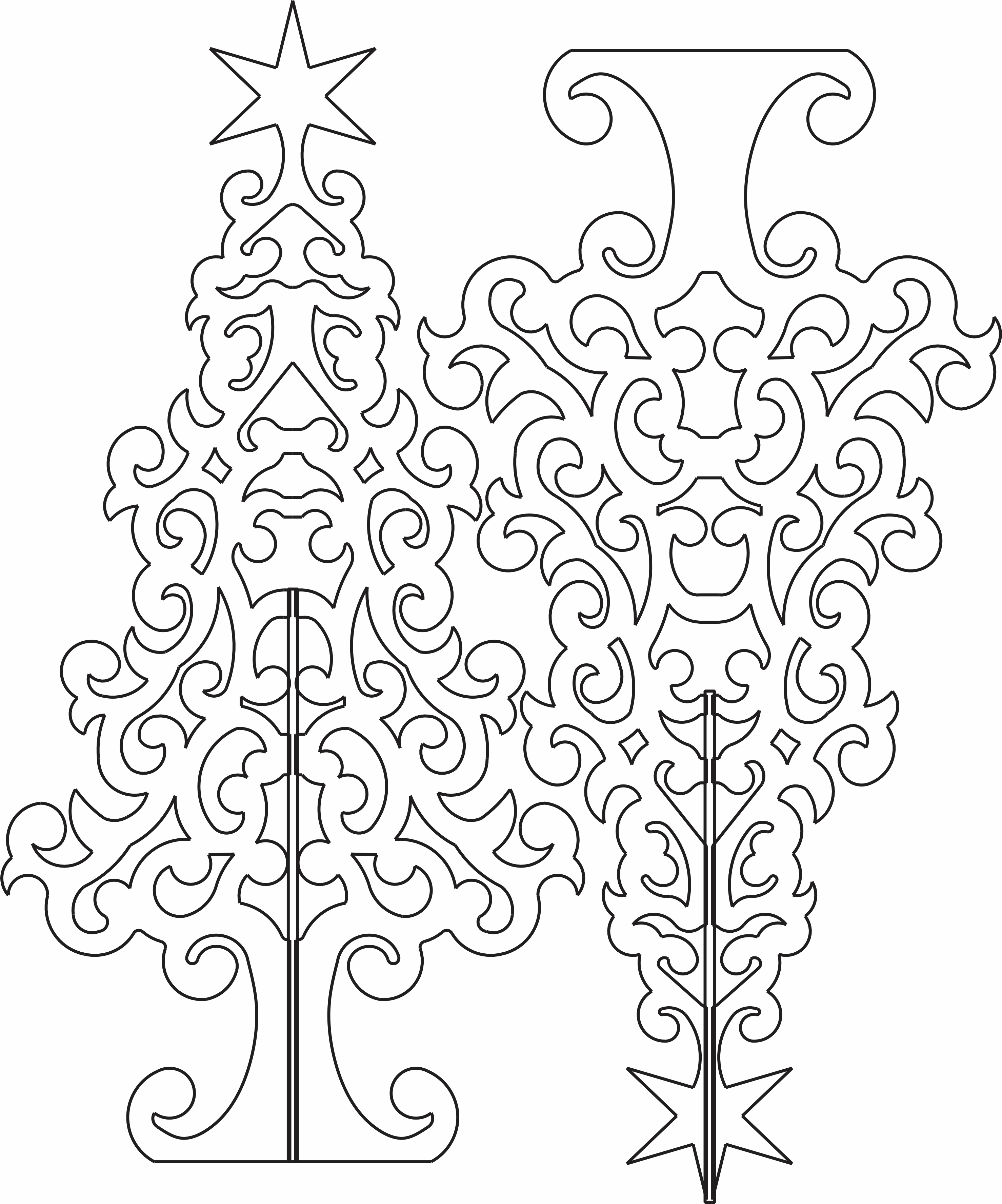 imagem do arquivo vetor para download Arvore de natal 