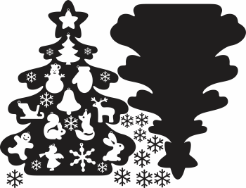 imagem do arquivo vetor para download Arvore de natal 