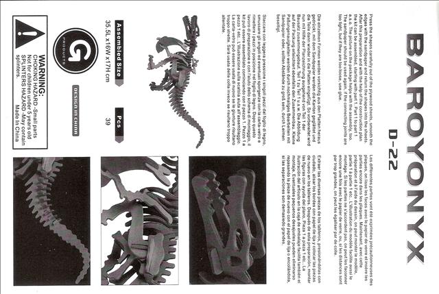 imagem do arquivo vetor para download Baroyonyx 