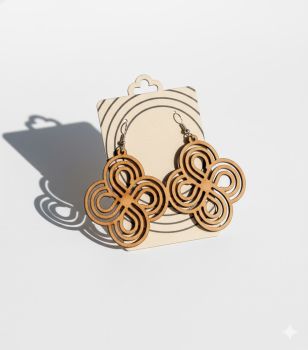 imagem do arquivo vetor para download Brincos Geométricos