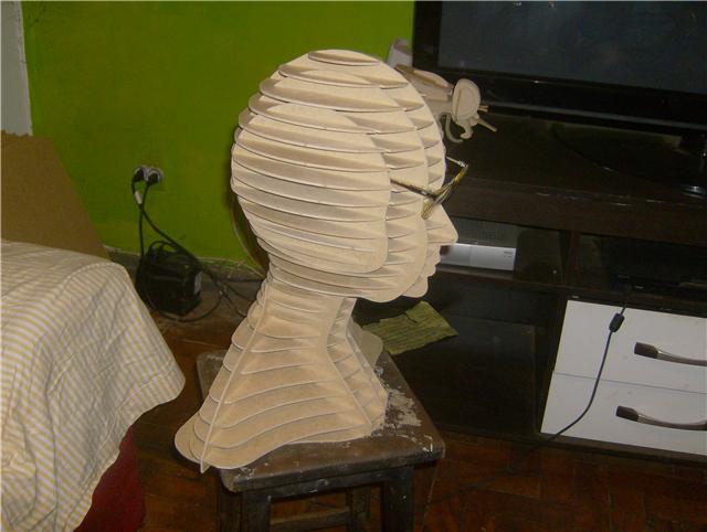 imagem do arquivo vetor para download Cabeça 3d 