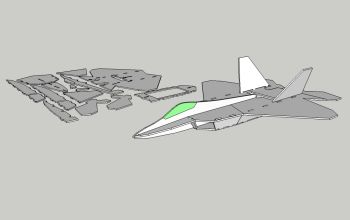 imagem do arquivo vetor para download Caça F 22