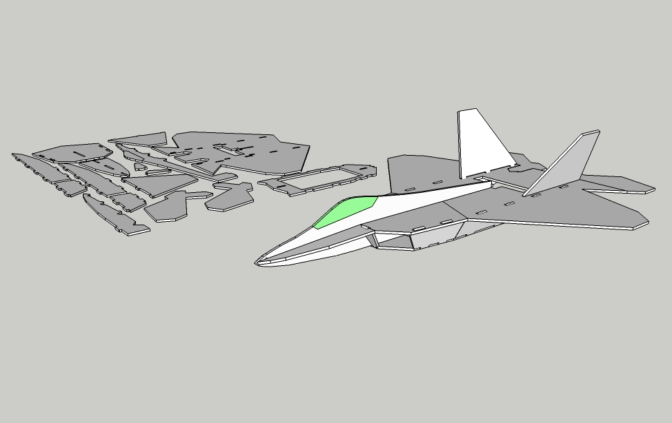 imagem do arquivo vetor para download Caça F 22
