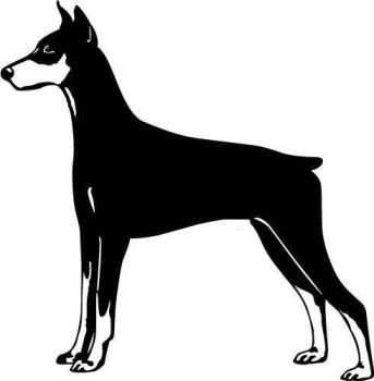 imagem do arquivo vetor para download Cachorro Pincher