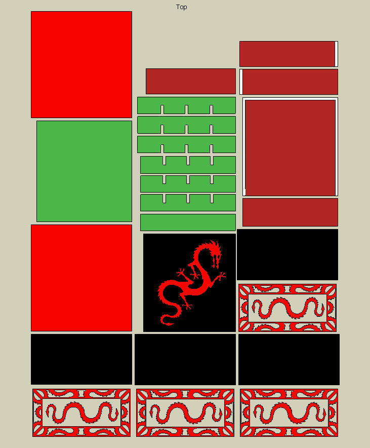 imagem do arquivo vetor para download Caixa Dragão 