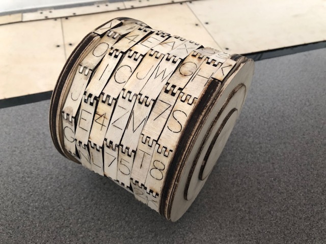 imagem do arquivo vetor para download Caixa de Quebra Cabeça Cryptex Cortada a Laser