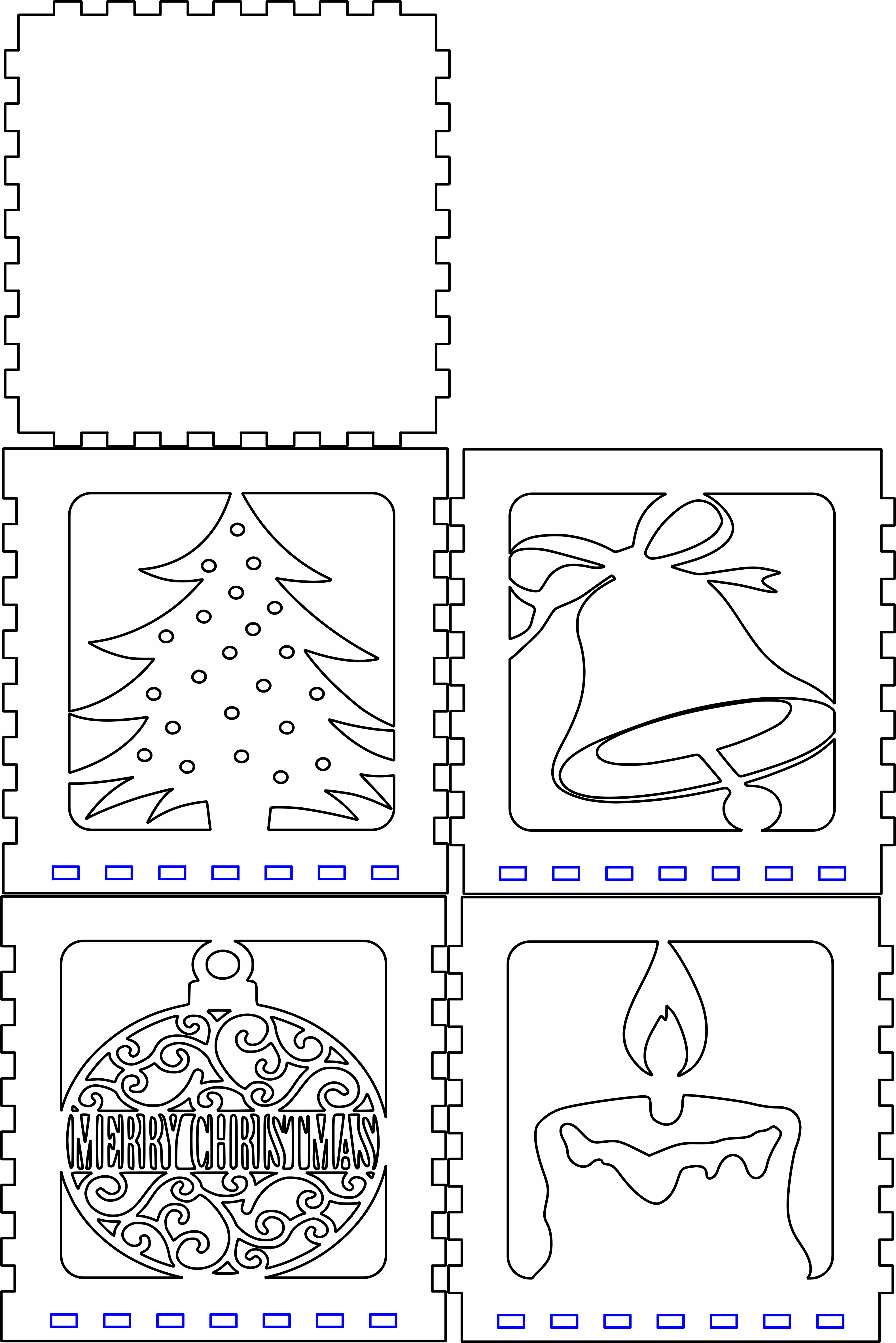 imagem do arquivo vetor para download Caixa de natal 