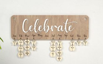imagem do arquivo vetor para download Calendário de Aniversários