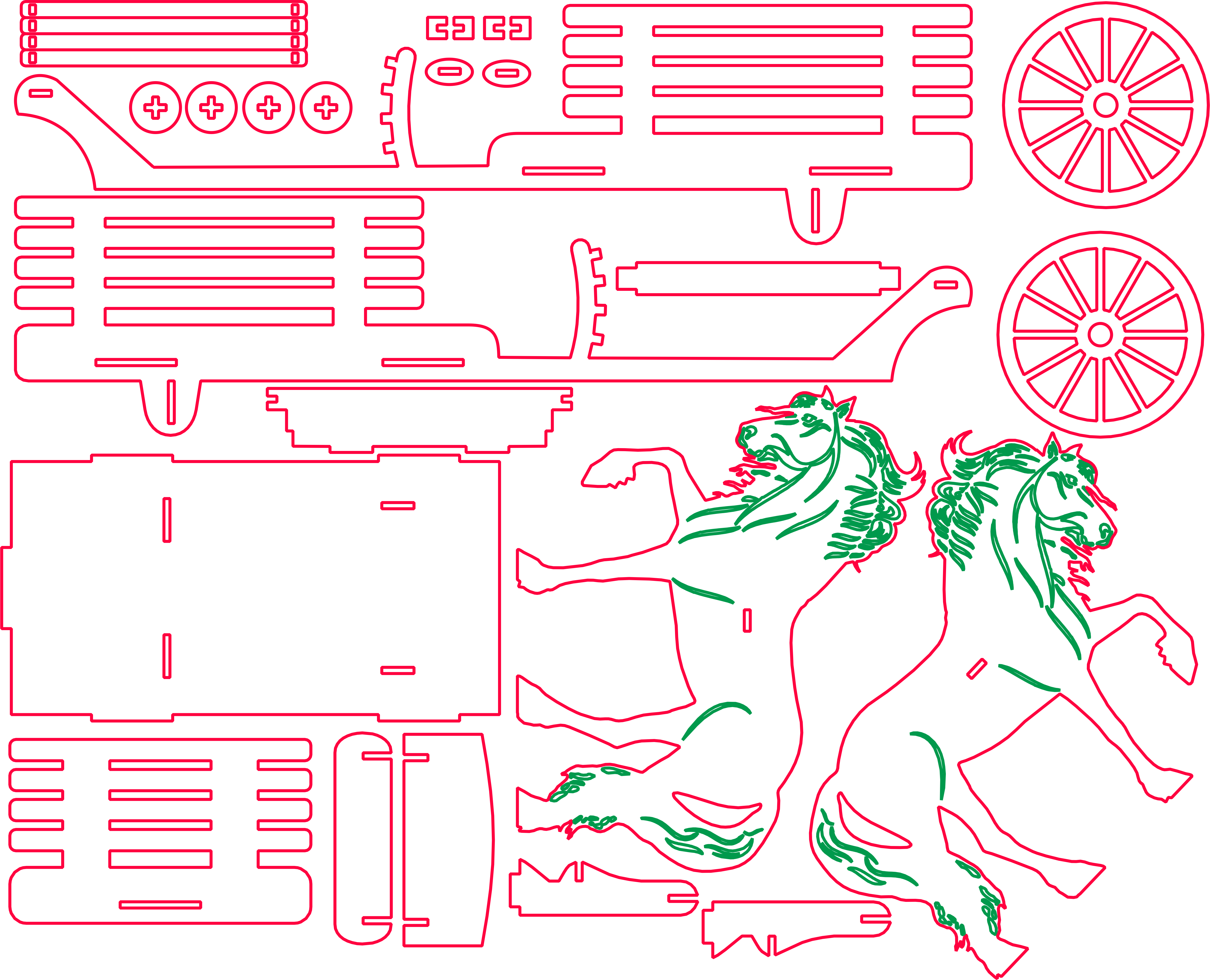 imagem do arquivo vetor para download Carreta editável  