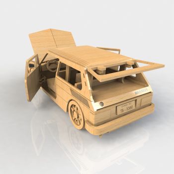 imagem do arquivo vetor para download Carro brasilia