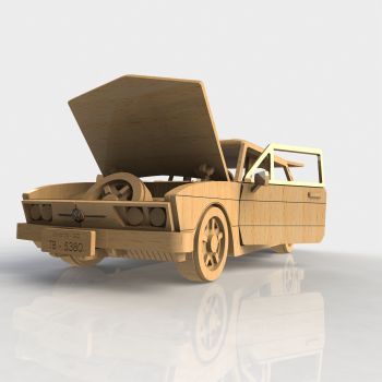imagem do arquivo vetor para download Carro brasilia