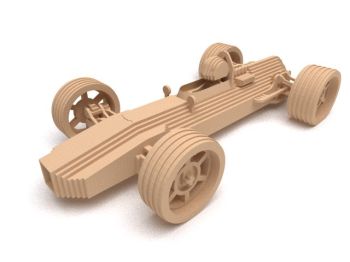 imagem do arquivo vetor para download Carro de corrida F1 Old 1960 Lotus