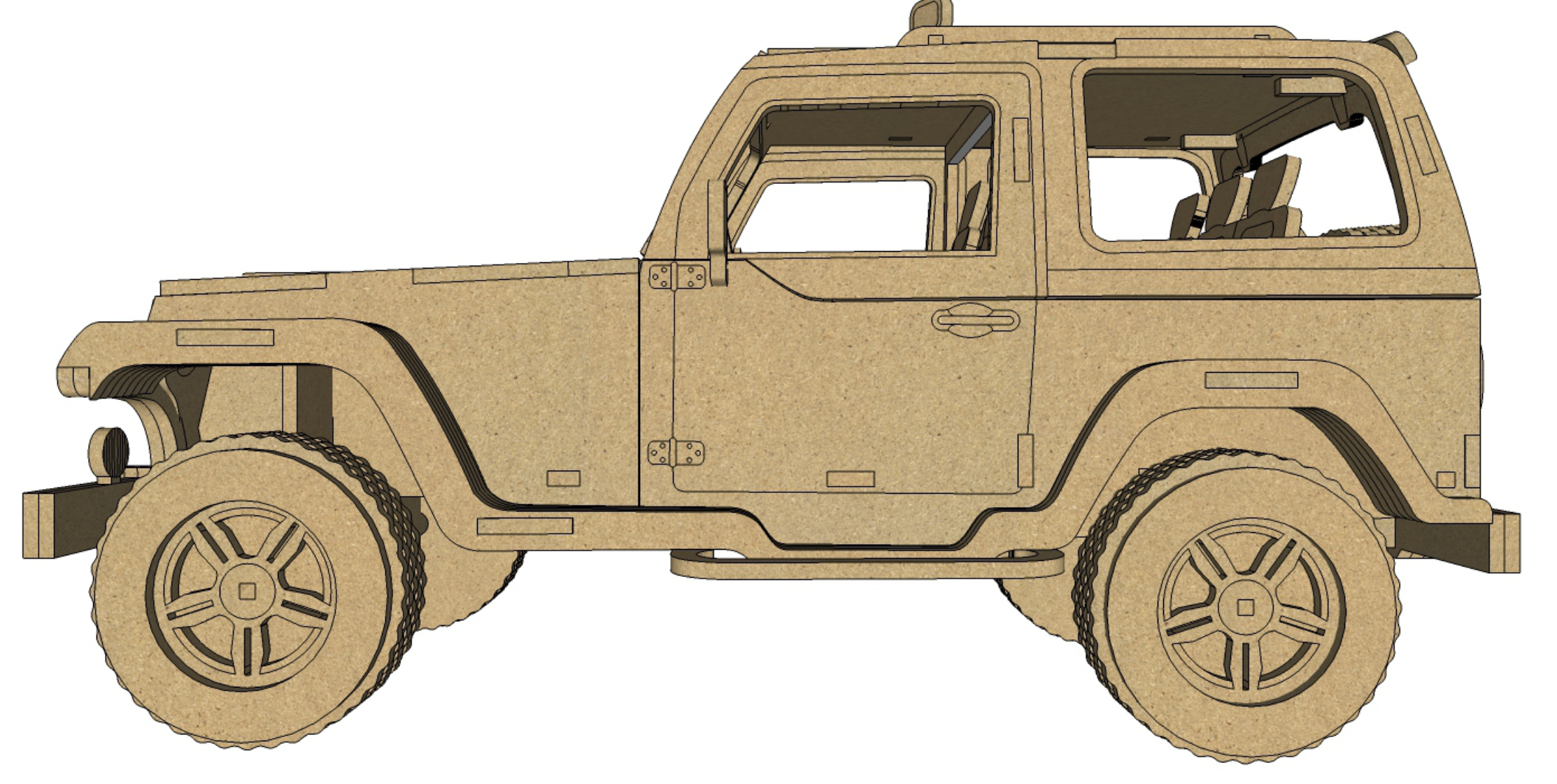 imagem do arquivo vetor para download Carro em miniatura Troller T 4