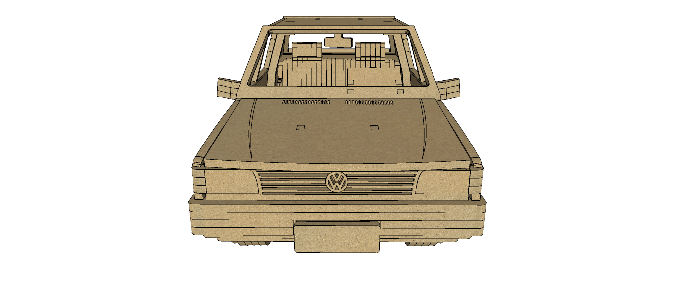 imagem do arquivo vetor para download Carro em miniatura Voyage