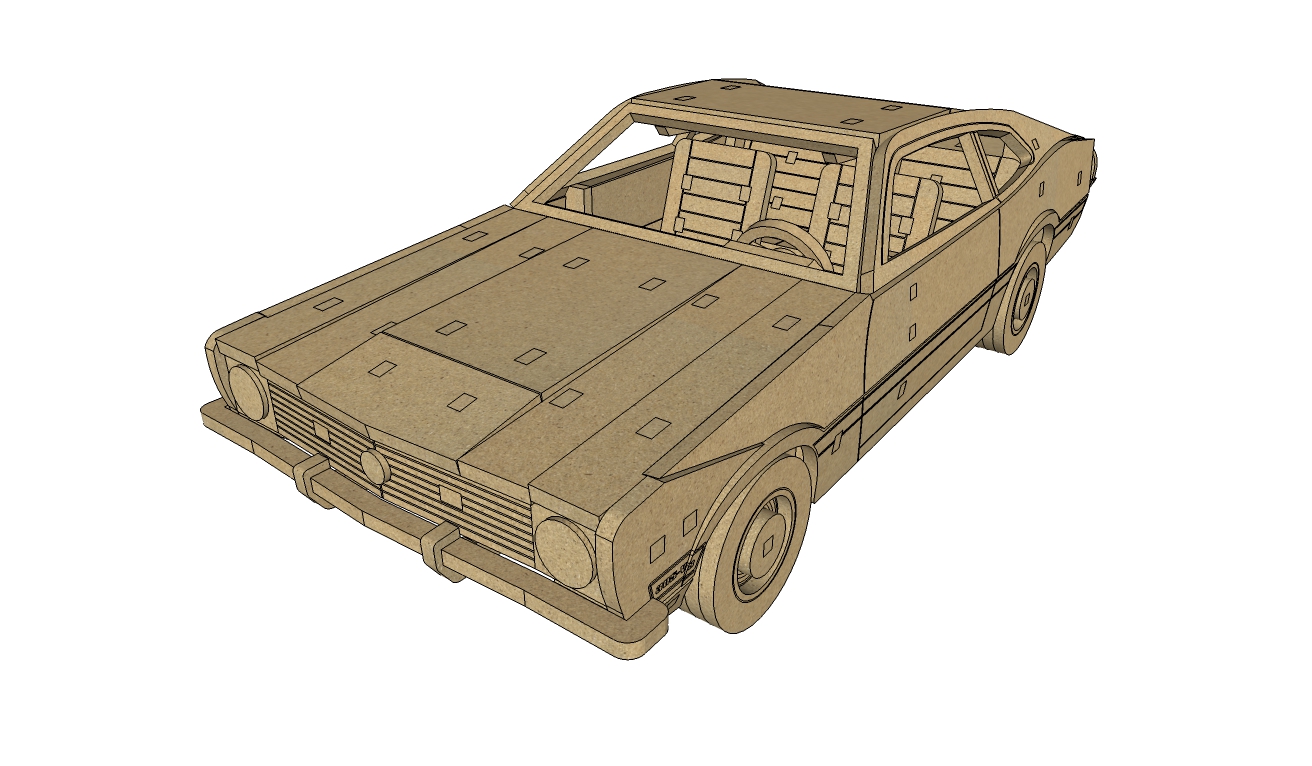 imagem do arquivo vetor para download Carro em miniatura maverick 