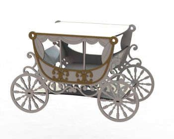 imagem do arquivo vetor para download Carroça em miniatura 