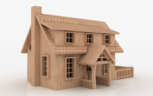 imagem do arquivo vetor para download Casa de Bonecas