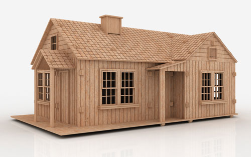 imagem do arquivo vetor para download Casa de Bonecas