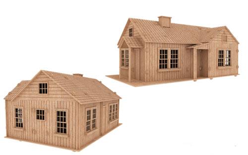 imagem do arquivo vetor para download Casa de Bonecas