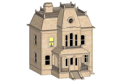 imagem do arquivo vetor para download Casa de Bonecas