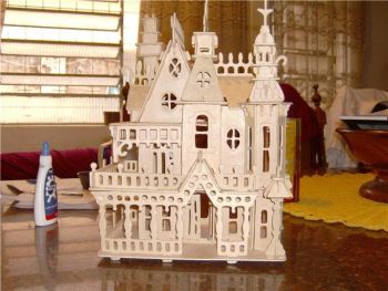 imagem do arquivo vetor para download Casa de boneca