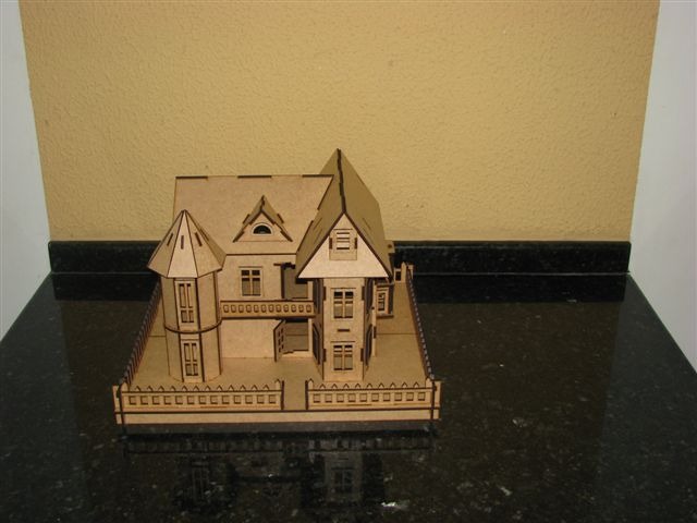 imagem do arquivo vetor para download Casinha de boneca 