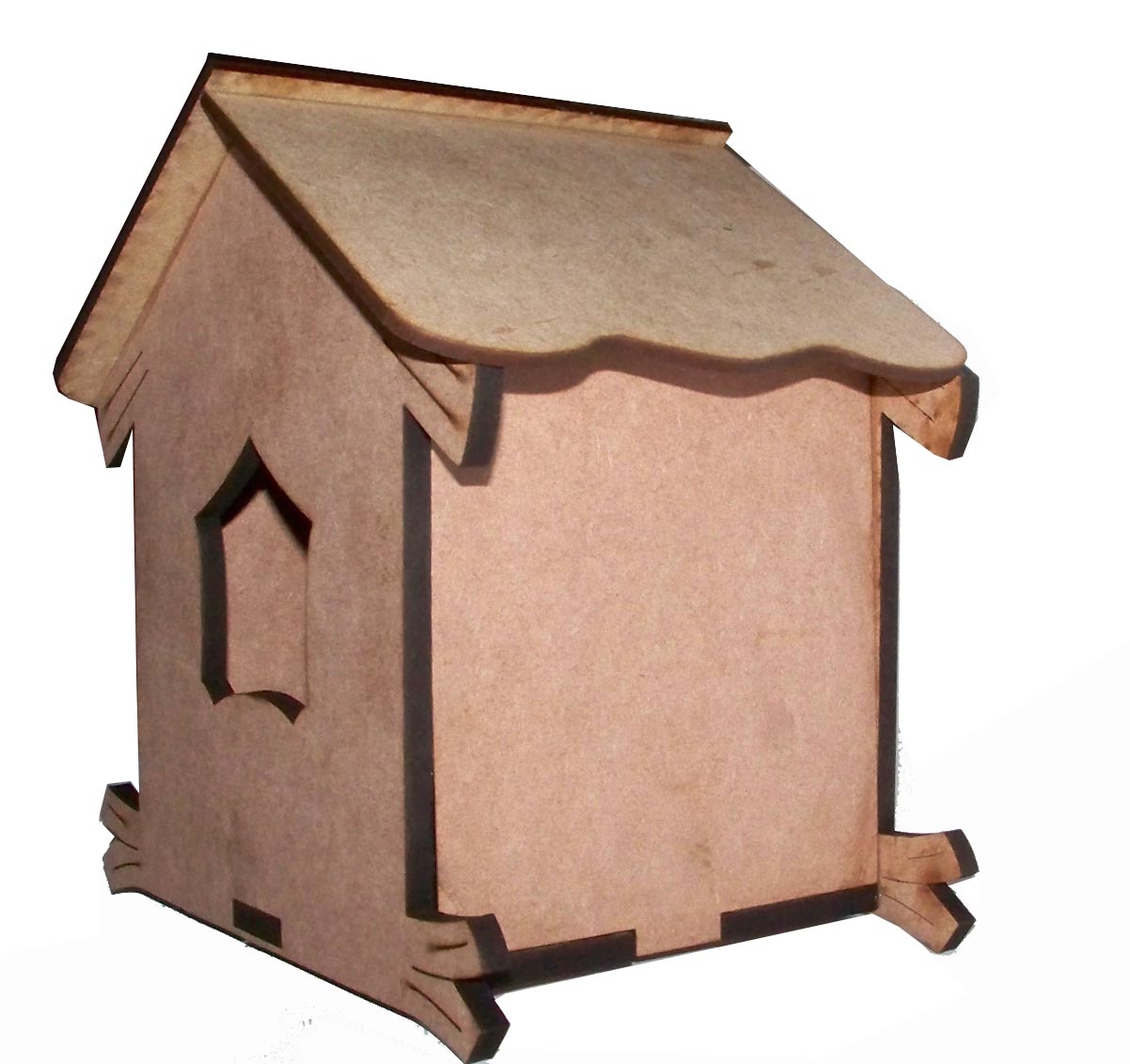 imagem do arquivo vetor para download Casinha de madeira