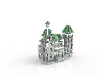 imagem do arquivo vetor para download Castelo de boneca