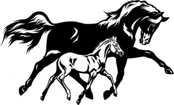 imagem do arquivo vetor para download Cavalo de corrida