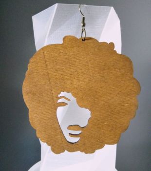 imagem do arquivo vetor para download Chaveiro Boucle Afro