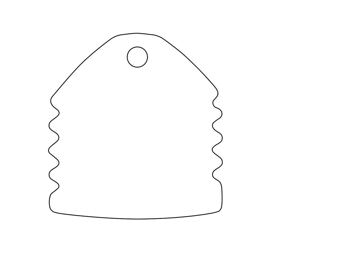 imagem do arquivo vetor para download Chaveiro Etiqueta 