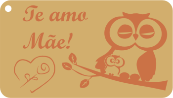 imagem do arquivo vetor para download Chaveiro decorativo para dia das Mães